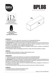Brv Móveis BPL08 Manual De Instrucciones
