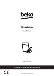 Beko CJB 5103 W Manual De Usuario