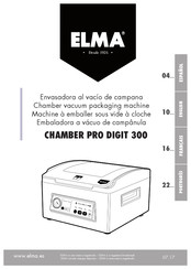 Elma CHAMBER PRO DIGIT 300 Manual Del Usuario