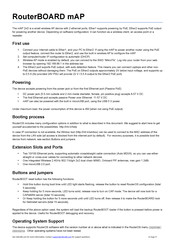 Mikrotik mAP 2nD Guia De Inicio Rapido