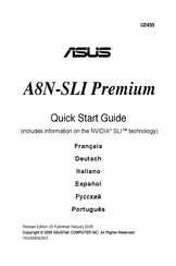 Asus A8N-SLI Premium Guia De Inicio Rapido