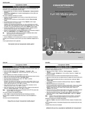 Conceptronic Grab'n'Go CM3HD Guia De Inicio Rapido