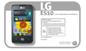 LG E510 Manual Del Usuario