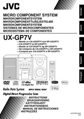 JVC UX-GP7V Manual De Instrucciones