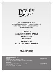 Jata Beauty MP1031B Instrucciones De Uso