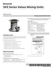 Honeywell SV2 Serie Instrucciones De Instalación