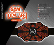 GYM form TOTAL ABS SPOR T Manual De Instrucciones