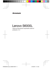 Lenovo S6000L Manual Del Usuario