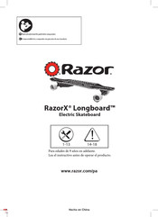 Razor X Longboard Manual Del Usuario