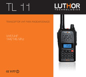 Luthor TL 11 Manual Del Usuario