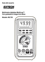 Extech Instruments MultiLog ML720 Guia Del Usuario