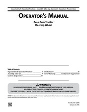 Cub Cadet RZT SX Serie Manual Del Operador