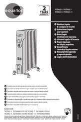 EQUATION YCD02-11 Instrucciones Legales Y De Seguridad