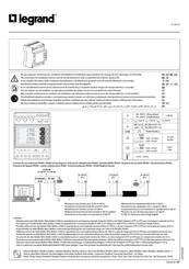 Legrand 4 120 51 Manual De Instrucciones