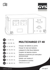 GYS MULTICHARGE CT 48 Manual De Instrucciones
