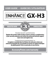 Accessory Power ENHANCE GX-M3 Manual Del Usuario
