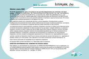 Lexmark Color Jetprinter Z42 Guia Del Usuario