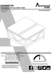 Ameriwood HOME 3321884COM Manual De Instrucciones