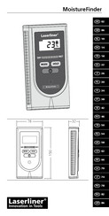 LaserLiner MoistureFinder Manual De Instrucciones