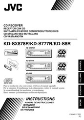 JVC KD-S777R Manual De Instrucciones