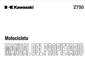 Kawasaki Z750 Manual Del Propietário