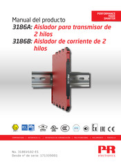 PR electronics 3186A Manual Del Producto