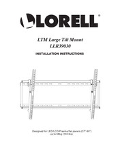 Lorell LLR39030 Instrucciones De Instalación