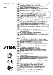 Stiga DI 474 Manual De Instrucciones