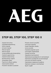 AEG STEP 100 Manual Original