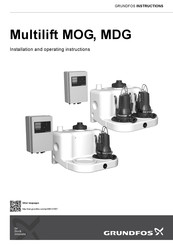 Grundfos Multilift MDG Manual Del Usuario