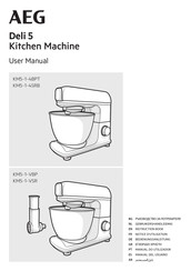 AEG KM5-1-VSR Manual Del Usuario