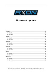 TerraTec AXON AX 50 Guía De Actualización Del Firmware