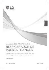 LG LPCS34886C Manual Del Propietário