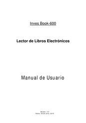 Inves Book 600 Manual De Usuario