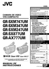 JVC GR-SXM247UM Manual De Instrucciones