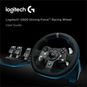 Logitech G G920 Driving Force Guia Del Usuario