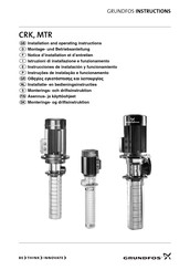 Grundfos MTR 32 Manual De Instrucciones