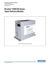 Brooks Instrument VDM100 Serie Manual Del Usuario