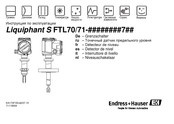 Endress+Hauser Liquiphant S FTL71 Manual Del Usuario