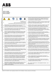 ABB CP-C.1-A-RU-C Manual Del Usuario