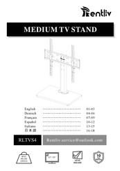 Rentliv RLTVS5 Manual Del Usuario