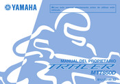 Yamaha TRACER MTT850D Manual Del Propietário