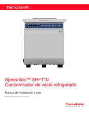 Thermo Scientific SpeedVac SRF110 Manual De Instalacion Y Uso