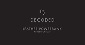 Decoded Leather Manual Del Usuario