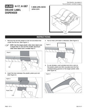 Uline H-17 Instrucciones