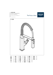Grohe 31 395 Manual Del Usuario