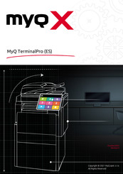 MyQ X TerminalPro Manual Del Usuario