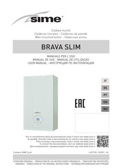 Sime Brava Slim Manual De Uso