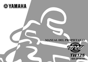 Yamaha TW125 Manual Del Propietário