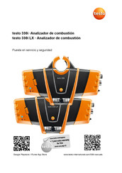 testo 330i Puesta En Servicio Y Seguridad